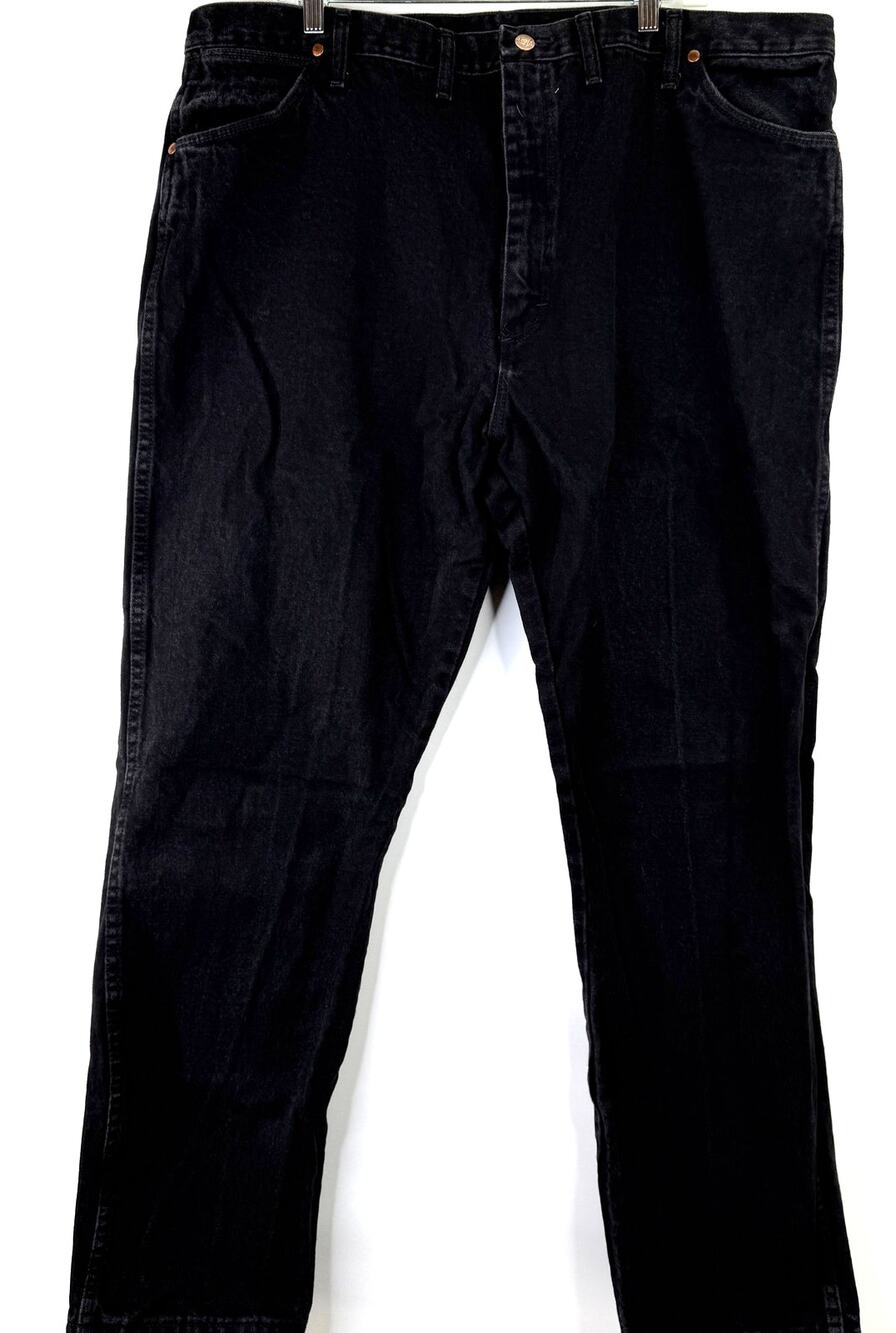 Wrangler Men's 13MWZWK Black Original Cowboy Cut Jeans Size 44 x 32